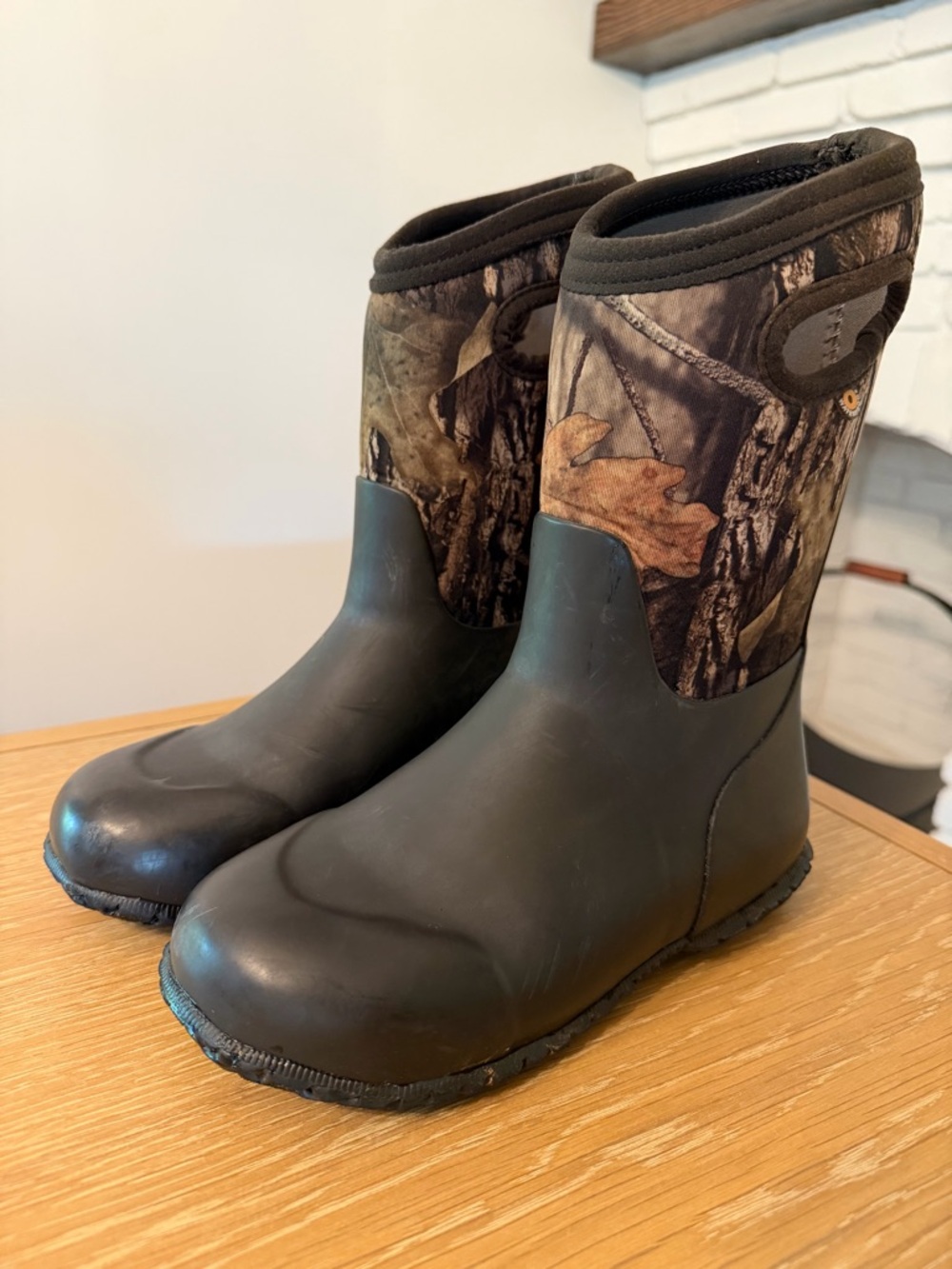 Bogs Kids York Waterproof Camo Boots